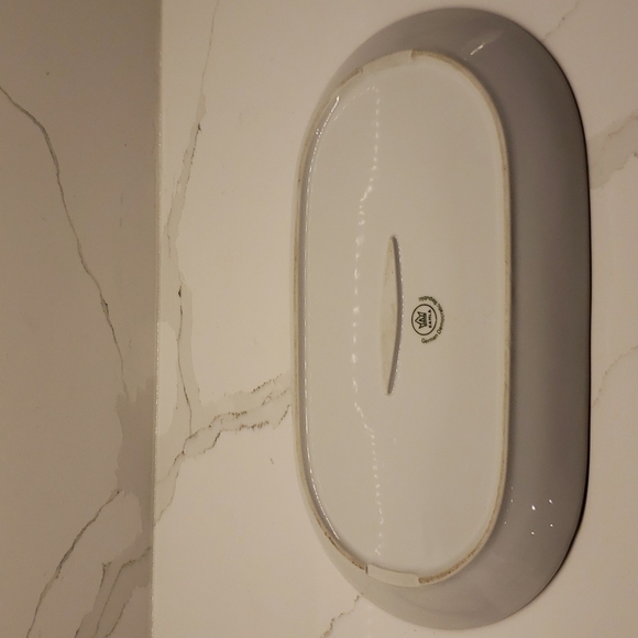 Vintage Kahla German Democratic Republic Cheese Plates Dishes 13"l x 8"w - Picture 4 of 9